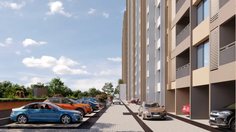 The Rising Parking View